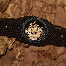 Load image into Gallery viewer, Custom Hand Cut Macrame Bracelet.
