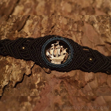 Load image into Gallery viewer, Custom Hand Cut Macrame Bracelet.