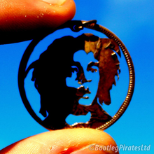 Load image into Gallery viewer, Bob Marley, Hand Cut Coin.