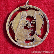 Load image into Gallery viewer, Bob Marley, Hand Cut Coin.