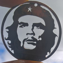 Load image into Gallery viewer, Che Guevara, hand cut coin.