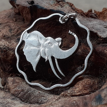 Load image into Gallery viewer, Elephant Hand, Cut Coin.