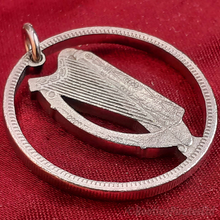 Load image into Gallery viewer, The Irish Harp, Hand Cut Coin.