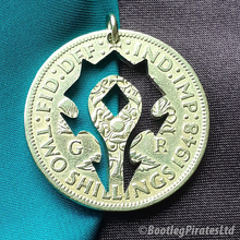 Load image into Gallery viewer, World of Warcraft. Horde, Hand Cut Coin.