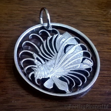 Load image into Gallery viewer, Lionfish, Hand Cut Coin.