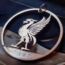 Load image into Gallery viewer, Liverpool FC, Hand Cut Coin.