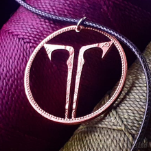 Load image into Gallery viewer, Lost Ark, Hand Cut Coin.