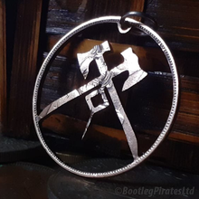 Load image into Gallery viewer, New World, Hard Cut Coin.