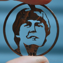 Load image into Gallery viewer, Paul McCartney - The Beatles - Hand Cut Coin.