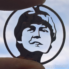 Load image into Gallery viewer, Paul McCartney - The Beatles - Hand Cut Coin.