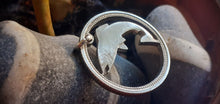 Load image into Gallery viewer, Irish Salmon of Knowledge, Hand Cut Coin.
