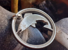 Load image into Gallery viewer, Irish Salmon of Knowledge, Hand Cut Coin.