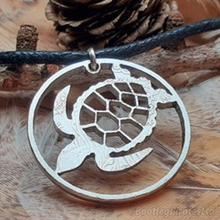 Load image into Gallery viewer, Turtle, Hand Cut Coin.