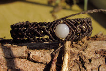 Load image into Gallery viewer, Boho Stone Bead Macrame Bracelets