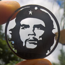 Load image into Gallery viewer, Che Guevara, hand cut coin.
