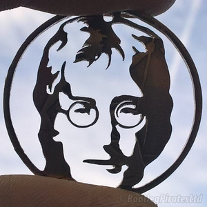 John Lennon - The Beatles - Hand Cut Coin.