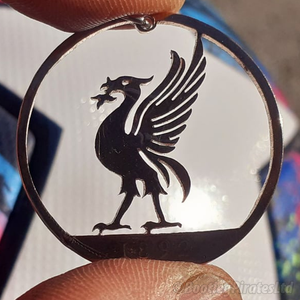 Liverpool FC, Hand Cut Coin.