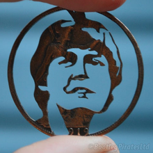 Load image into Gallery viewer, Paul McCartney - The Beatles - Hand Cut Coin.
